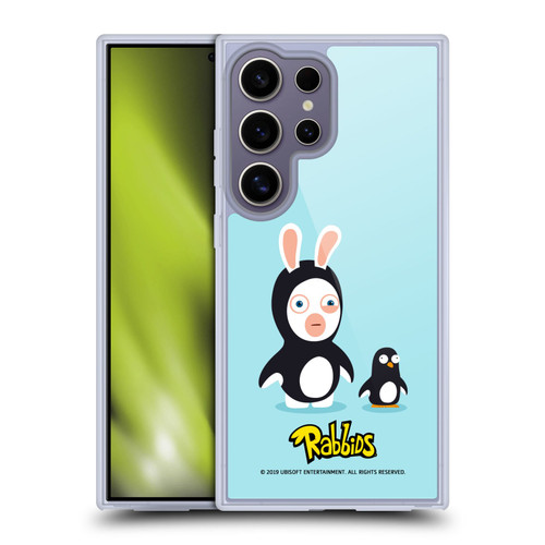 Rabbids Costumes Penguin Soft Gel Case for Samsung Galaxy S25 Ultra & MagSafe