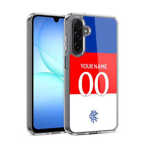 Custom Customised Personalised Rangers FC 2025/26 Kit Away Soft Gel Case for Samsung Galaxy A17 4G / 5G