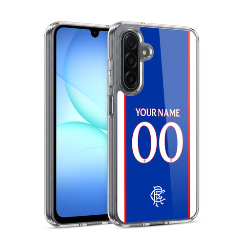 Custom Customised Personalised Rangers FC 2025/26 Kit Home Soft Gel Case for Samsung Galaxy A17 4G / 5G