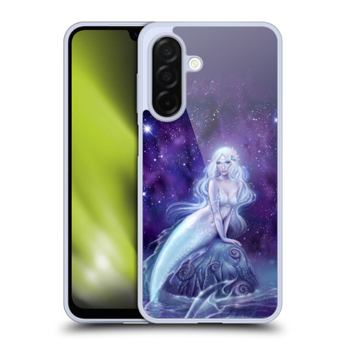 Rachel Anderson Art Galaxy Celestial Blue & Purple Mermaid Soft Gel Case for Samsung Galaxy A26 5G