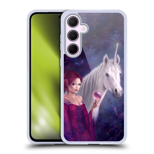 Rachel Anderson Art Unicorn And Princess Soft Gel Case for Samsung Galaxy A35 5G
