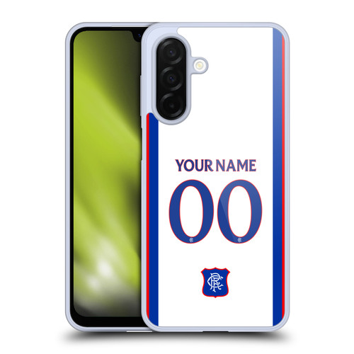 Custom Customised Personalised Rangers FC 2024/25 Kit Away Soft Gel Case for Samsung Galaxy A26 5G