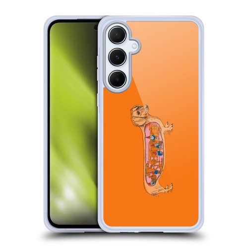 Rachel Caldwell Animals 3 Dachshund Soft Gel Case for Samsung Galaxy A55 5G