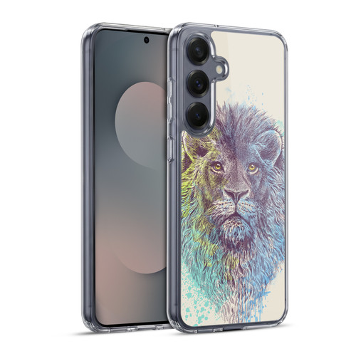 Rachel Caldwell Animals 3 Lion Soft Gel Case for Samsung Galaxy S25+ & MagSafe