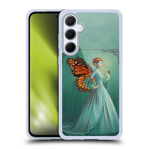 Rachel Anderson Fairies Monarch Soft Gel Case for Samsung Galaxy A55 5G