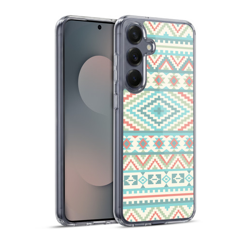 Rachel Caldwell Patterns Friendship Soft Gel Case for Samsung Galaxy S25+ & MagSafe