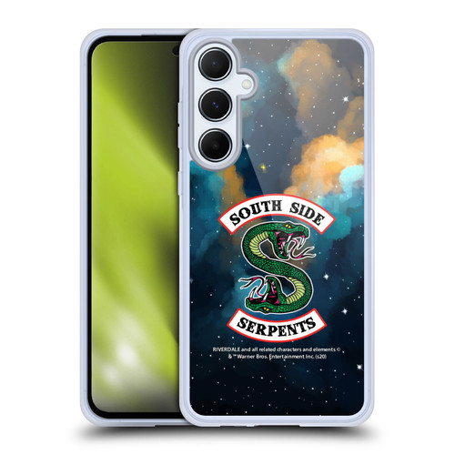 Riverdale South Side Serpents Nebula Logo 2 Soft Gel Case for Samsung Galaxy A55 5G
