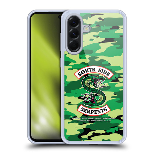 Riverdale South Side Serpents Camouflage Logo Soft Gel Case for Samsung Galaxy A56 5G