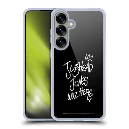 Riverdale Graphic Art Jughead Wuz Here Soft Gel Case for Samsung Galaxy S25+ & MagSafe