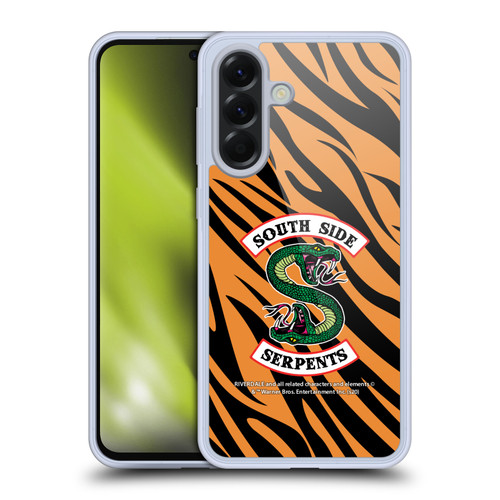 Riverdale South Side Serpents Tiger Print Logo Soft Gel Case for Samsung Galaxy A56 5G