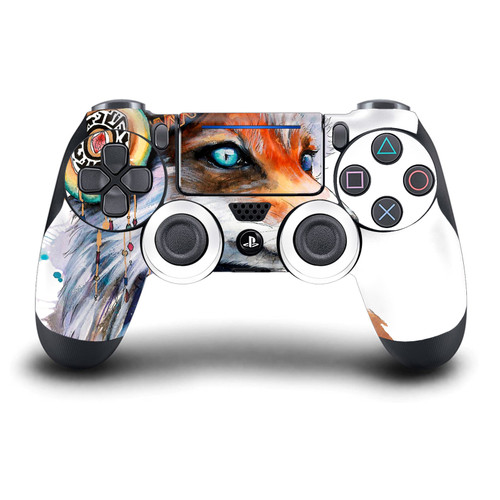 Pixie Cold Art Mix Fox Vinyl Sticker Skin Decal Cover for Sony DualShock 4 Controller