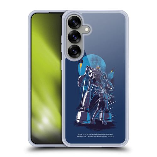 Ready Player One Graphics Iron Giant Soft Gel Case for Samsung Galaxy S25+ & MagSafe