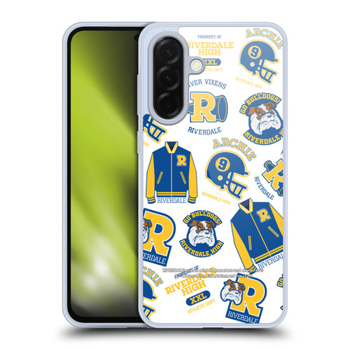 Riverdale Graphics 2 Bulldogs & Vixens Pattern Soft Gel Case for Samsung Galaxy A36 5G