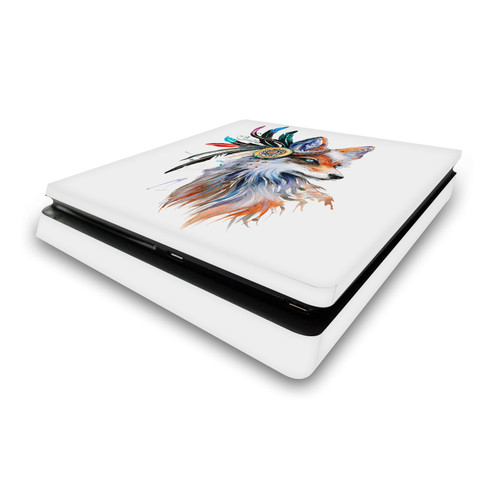 Pixie Cold Art Mix Fox Vinyl Sticker Skin Decal Cover for Sony PS4 Slim Console