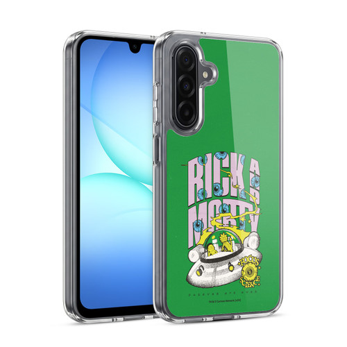 Rick And Morty Duo Graphics The Space Cruiser Soft Gel Case for Samsung Galaxy A17 4G / 5G