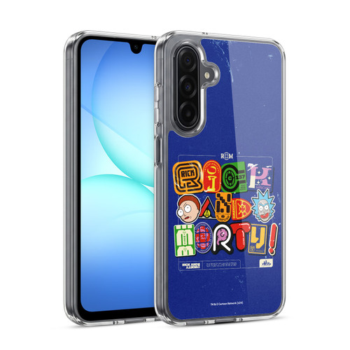 Rick And Morty Duo Graphics Typography Soft Gel Case for Samsung Galaxy A17 4G / 5G