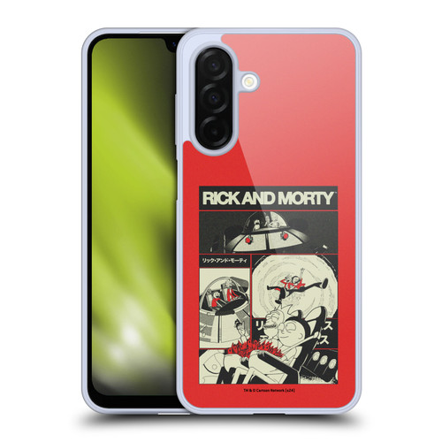 Rick And Morty Duo Graphics The Space Cruiser Collage Soft Gel Case for Samsung Galaxy A26 5G