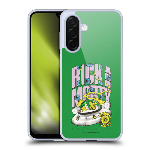 Rick And Morty Duo Graphics The Space Cruiser Soft Gel Case for Samsung Galaxy A26 5G