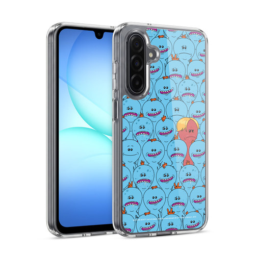 Rick And Morty Season 4 Graphics Mr. Meeseeks Pattern Soft Gel Case for Samsung Galaxy A17 4G / 5G