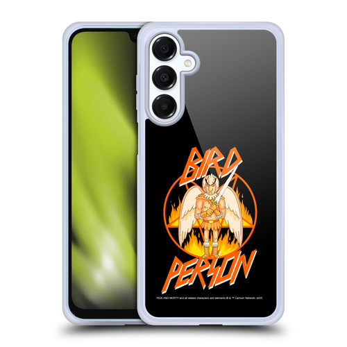 Rick And Morty Season 1 & 2 Graphics Birdperson Soft Gel Case for Samsung Galaxy A16 5G & MagSafe
