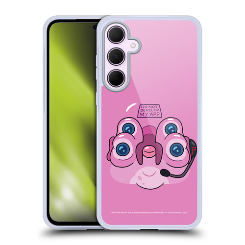 Rick And Morty Season 4 Graphics Glootie Soft Gel Case for Samsung Galaxy A35 5G