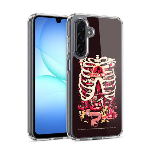 Rick And Morty Season 1 & 2 Graphics Anatomy Park Soft Gel Case for Samsung Galaxy A17 4G / 5G