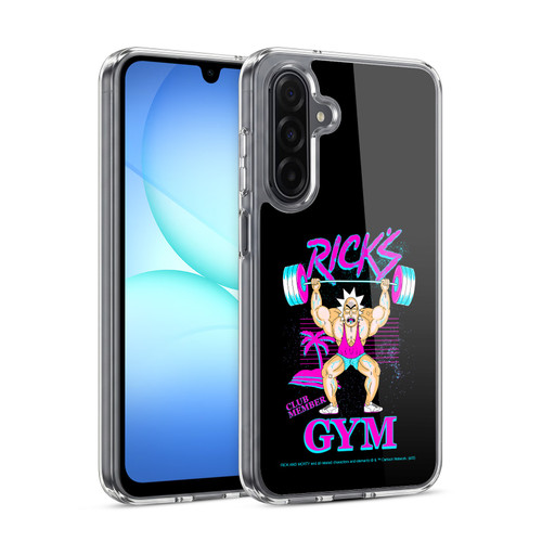 Rick And Morty Season 1 & 2 Graphics Rick's Gym Soft Gel Case for Samsung Galaxy A17 4G / 5G