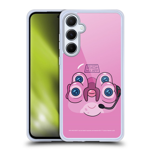 Rick And Morty Season 4 Graphics Glootie Soft Gel Case for Samsung Galaxy A55 5G
