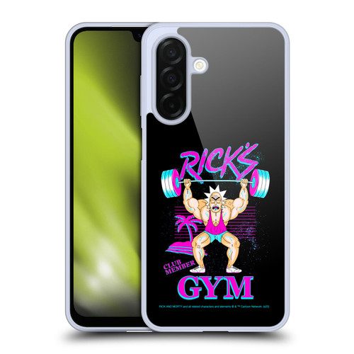 Rick And Morty Season 1 & 2 Graphics Rick's Gym Soft Gel Case for Samsung Galaxy A26 5G
