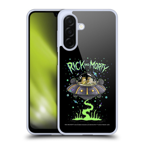 Rick And Morty Season 1 & 2 Graphics The Space Cruiser Soft Gel Case for Samsung Galaxy A26 5G