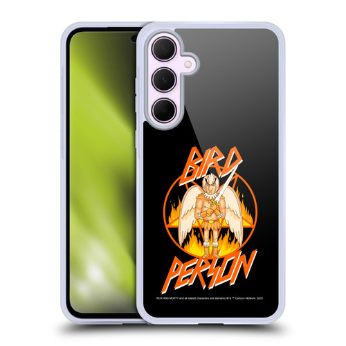 Rick And Morty Season 1 & 2 Graphics Birdperson Soft Gel Case for Samsung Galaxy A35 5G