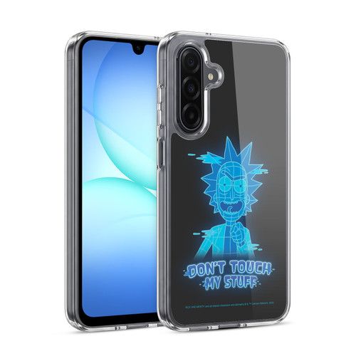 Rick And Morty Season 5 Graphics Don't Touch My Stuff Soft Gel Case for Samsung Galaxy A17 4G / 5G