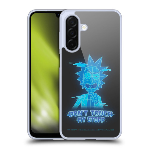 Rick And Morty Season 5 Graphics Don't Touch My Stuff Soft Gel Case for Samsung Galaxy A26 5G