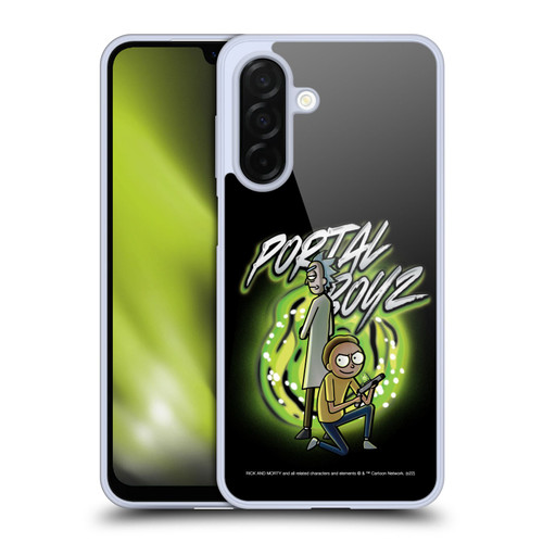 Rick And Morty Season 5 Graphics Portal Boyz Soft Gel Case for Samsung Galaxy A26 5G