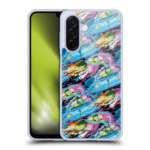 Rick And Morty Season 5 Graphics Warp Pattern Soft Gel Case for Samsung Galaxy A26 5G