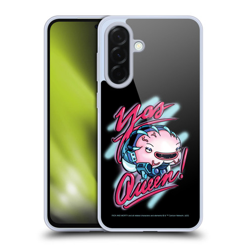 Rick And Morty Season 5 Graphics Yas Queen! Soft Gel Case for Samsung Galaxy A36 5G