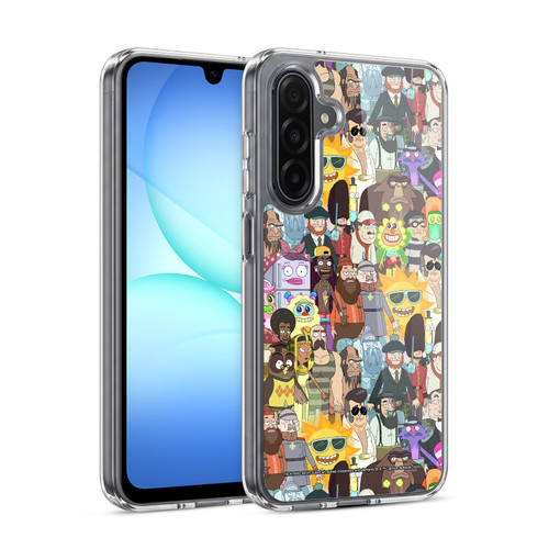 Rick And Morty Season 3 Graphics Parasite Soft Gel Case for Samsung Galaxy A17 4G / 5G