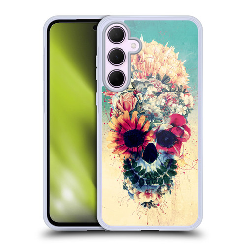 Riza Peker Skulls 6 Summer Soft Gel Case for Samsung Galaxy A35 5G