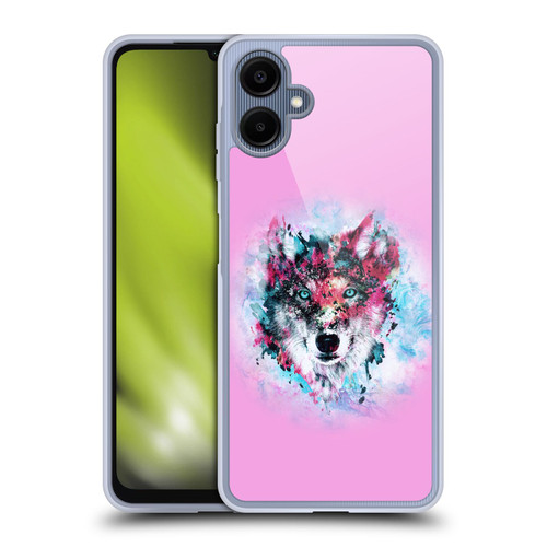 Riza Peker Animal Abstract Wolf Art Soft Gel Case for Samsung Galaxy A06 4G / 5G