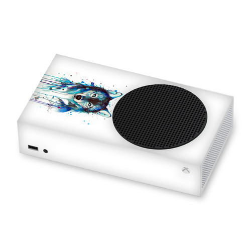 Pixie Cold Art Mix Ice Wolf Vinyl Sticker Skin Decal Cover for Microsoft Xbox Series S Console