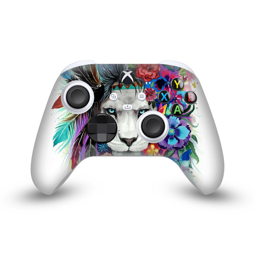 Pixie Cold Art Mix King Of The Lions Vinyl Sticker Skin Decal Cover for Microsoft Xbox Series X / Series S Controller