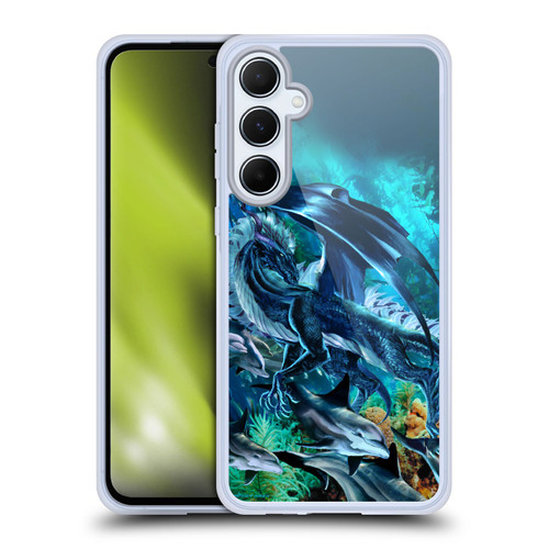 Ruth Thompson Dragons Sea Frolic Soft Gel Case for Samsung Galaxy A55 5G