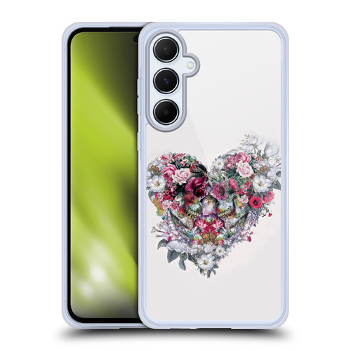 Riza Peker Skulls 9 Love Forever Soft Gel Case for Samsung Galaxy A55 5G