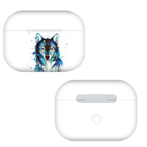 Pixie Cold Animals Ice Wolf Vinyl Sticker Skin Decal Cover for Apple AirPods Pro Charging Case