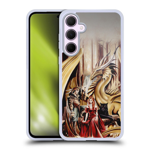 Ruth Thompson Dragons 2 Gathering Soft Gel Case for Samsung Galaxy A35 5G