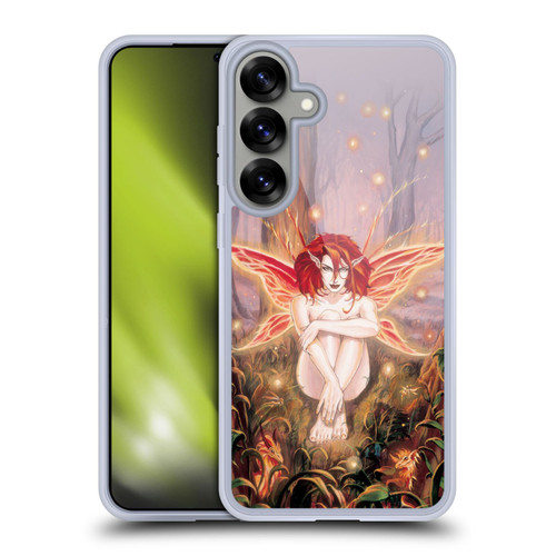 Ruth Thompson Art Ember Fire Fairy In Forest Soft Gel Case for Samsung Galaxy S25+ & MagSafe