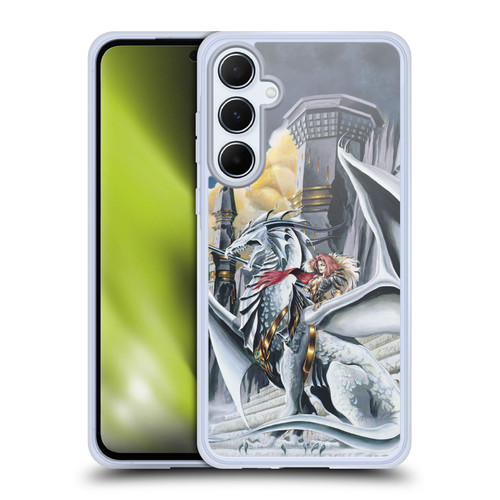 Ruth Thompson Dragons 2 Warring Tribes Soft Gel Case for Samsung Galaxy A55 5G