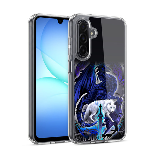 Ruth Thompson Dragons with Swords Alpha Blade & Fantasy Wolf Soft Gel Case for Samsung Galaxy A17 4G / 5G