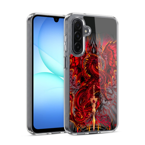 Ruth Thompson Dragons with Swords Blood Blade Fantasy Soft Gel Case for Samsung Galaxy A17 4G / 5G