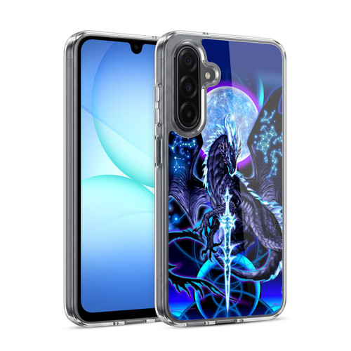 Ruth Thompson Dragons with Swords Night Blade & Constellations Soft Gel Case for Samsung Galaxy A17 4G / 5G